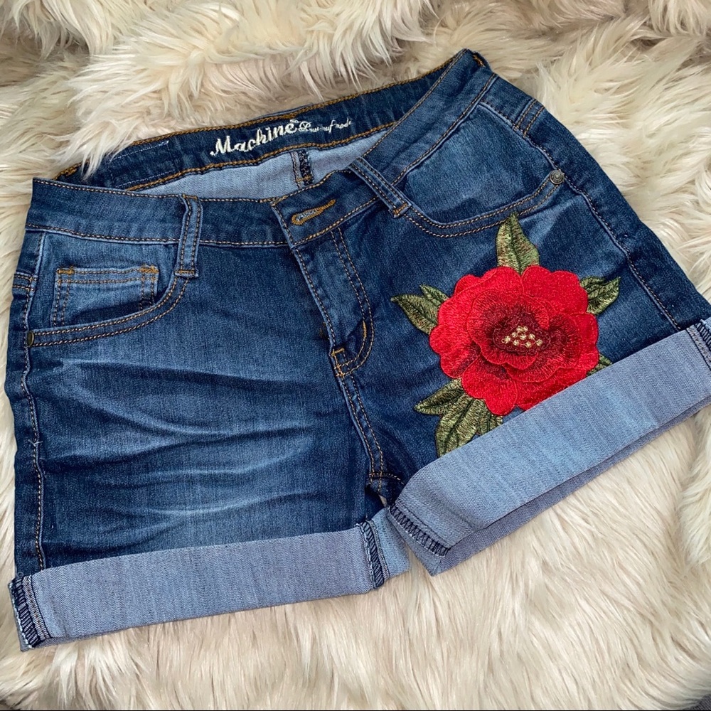 Shots | Denim | Jean Shorts | Floral